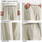 Men Streetwear Fashion Loose Casual Sport Pants, Vintage Washed Cotton Cargo Pant, Cityboy Trousers Joggers Sweatpants