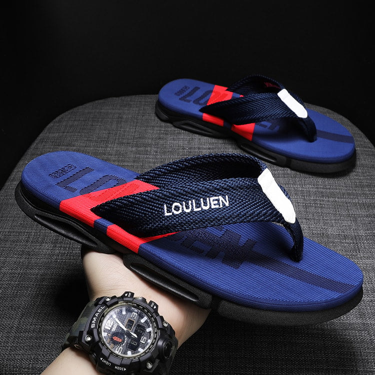 Fashion Men Flip Flops, High Quality Beach Flip Flops Summer, Casual Antiskid Men Beach Slippers