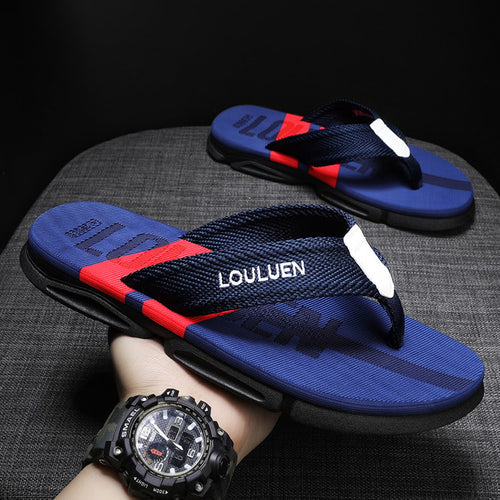 Fashion Men Flip Flops, High Quality Beach Flip Flops Summer, Casual Antiskid Men Beach Slippers