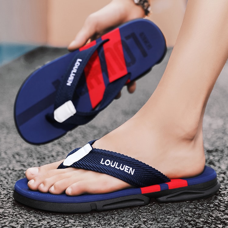 Fashion Men Flip Flops, High Quality Beach Flip Flops Summer, Casual Antiskid Men Beach Slippers