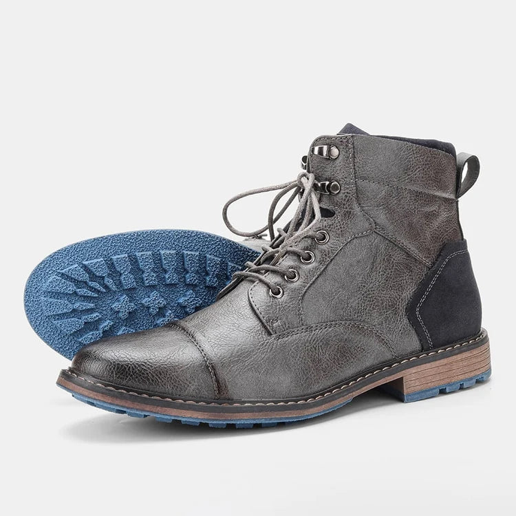 Stylish Mens Leather Ankle Boots Comfortable & Durable Footwear for Every Occasion