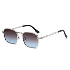 Vintage Square Metal Sunglasses Retro Designer Sunglasses for Men & Women