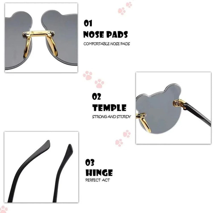 Kids Bear Ear Sunglasses