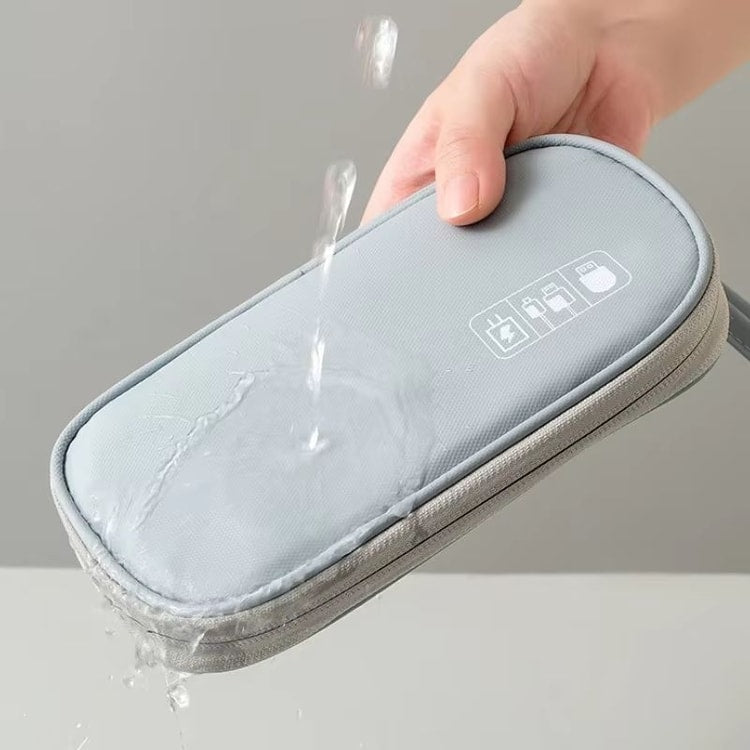 Portable Travel Accessories Organizer Pouch - Small Electronics Storage Bag