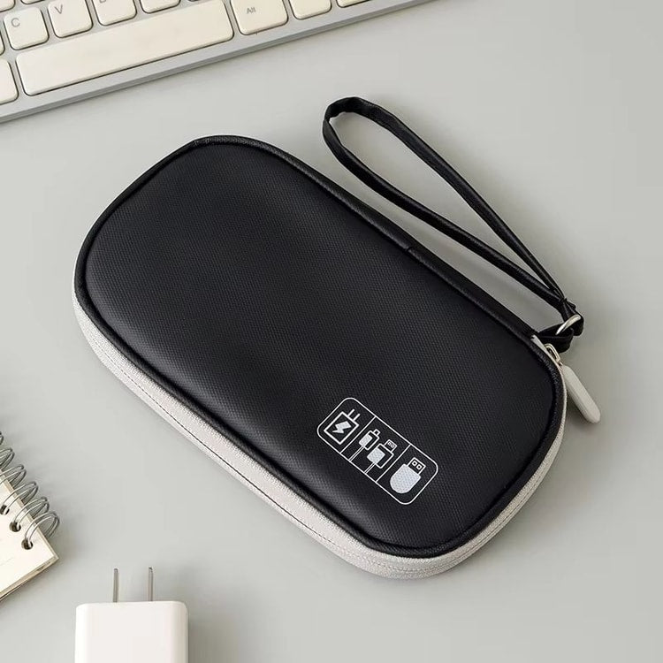 Portable Travel Accessories Organizer Pouch - Small Electronics Storage Bag