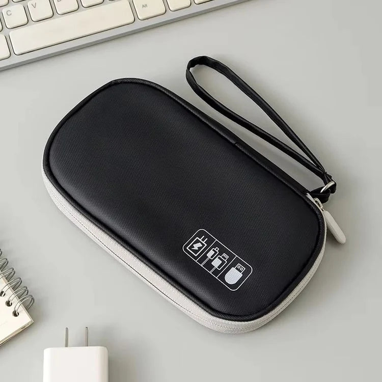Portable Travel Accessories Organizer Pouch - Small Electronics Storage Bag