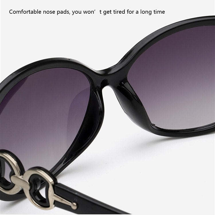 New Fashion Sunglasses Trend Large Frame Sunglasses Women Gradient Street Photo Glasses