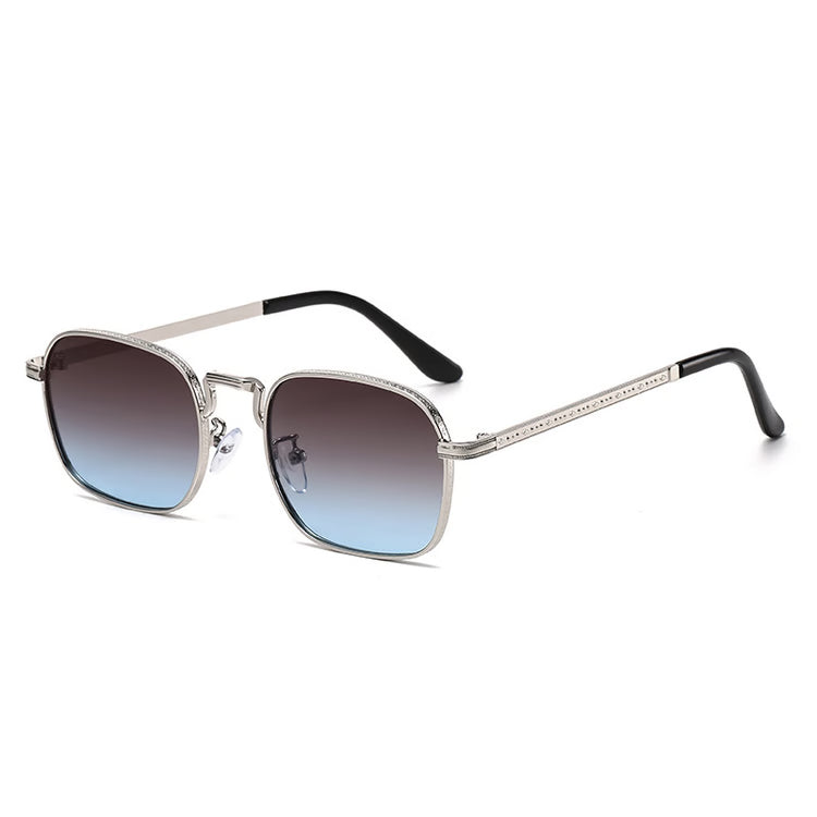 Vintage Square Metal Sunglasses Retro Designer Sunglasses for Men & Women